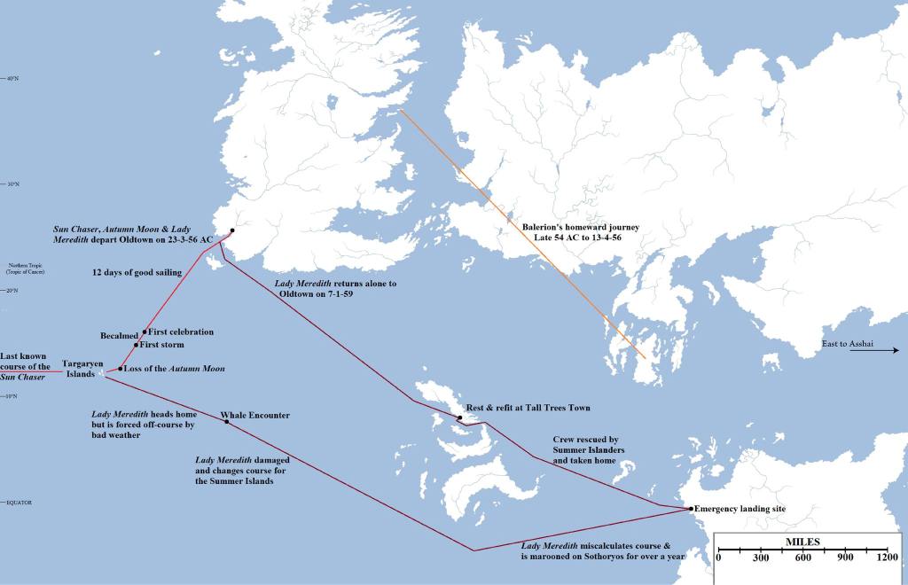 Map of Elissa Farman's Journey